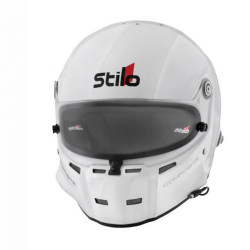 Kaciga STILO ST5F sa FIA HANS, Bijela sa crnom unutrašnjosti
