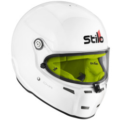 STILO Karting kaciga ST5 CMR 2016, Bijela sa žutom unutrašnjosti