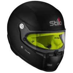 STILO Karting kaciga ST5 CMR 2016, Crna s žutom unutrašnjosti