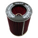 Univerzalni filteri RACES Motorsport univerzalni filtar zraka (visina 250 mm) - CRVENI | race-shop.hr