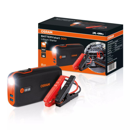 Punjači akumlatora Osram Lithium Starter, Powerbank OBSL300, 12V 6.0L | race-shop.hr
