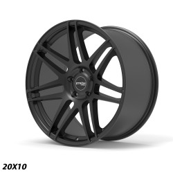 STROM STR3 felga 20x10 5x114.3 73.1 ET40, Full Satin Black