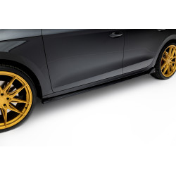 MAXTON DESIGN difuzori bočnih pragova za Skoda Octavia RS Liftback / Combi Mk4 Facelift, sjajna crna, V2