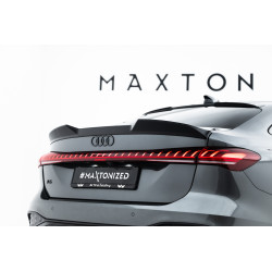 MAXTON DESIGN lip gepeka 3D za Audi A5 S-Line / S5 Sedan B10, sjajna crna
