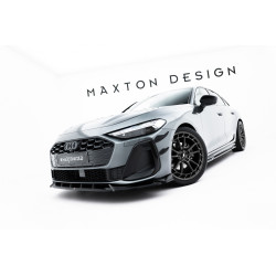 MAXTON DESIGN prednji lip za Audi A5 S-Line / S5 Sedan / Avant B10, sjajna crna, V2