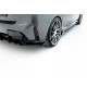 Body kit i vizualni dodaci Street Pro stražnja bočna krila V1 + Flaps BMW M135i F70 (black-red) | race-shop.hr