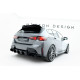 Body kit i vizualni dodaci MAXTON DESIGN Street Pro stražnji bočni difuzori za BMW 1 M-Pack F70, crno-crvena, V2 | race-shop.hr