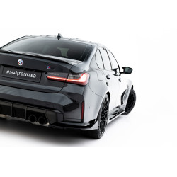 MAXTON DESIGN stražnji bočni difuzori za BMW M3 Sedan / Touring G80 / G81, sjajna crna, V5