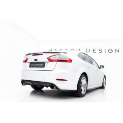 MAXTON DESIGN stražnji bočni difuzori za Ford Mondeo ST-Line Sedan Mk4 Facelift, sjajna crna