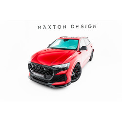 MAXTON DESIGN prednji lip za Audi RSQ8 Mk1 Facelift, sjajna crna