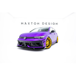 Prednji lip V.3 + Flaps Volkswagen Golf R Mk8 Facelift