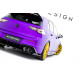 Body kit i vizualni dodaci MAXTON DESIGN stražnji lip za Volkswagen Golf R Mk8 / Mk8 Facelift (s vertikalnim prugama), sjajna crna, V2 | race-shop.hr