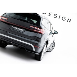 MAXTON DESIGN stražnji lip za Skoda Kodiaq Mk2 (s vertikalnim prugama), sjajna crna