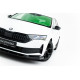 Body kit i vizualni dodaci MAXTON DESIGN prednji lip za Skoda Octavia Sportline Liftback / Combi Mk4 Facelift, sjajna crna | race-shop.hr