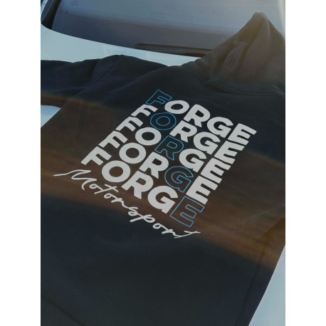 Dukserice i jakne Forge Motorsport Crossword Word duksa s kapuljačom, crna | race-shop.hr