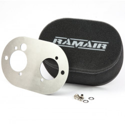 Ramair dvostruki sportski filter za pjenu za rasplinjače Weber DCOE 45/48 i Dellorto DHLA 45/48 OŠTEĆENO