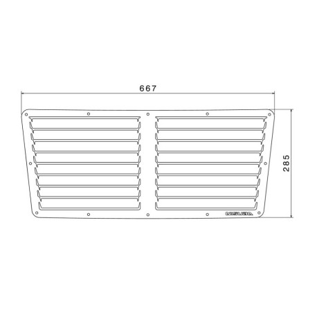 Usisnici zraka NISUBA BMW E36 hood vents | race-shop.hr