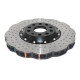 Kočnice DBA DBA 5000 series Crossed Drilled & Dimpled Black Hat DBA52808WBLKXD (2 pcs) | race-shop.hr