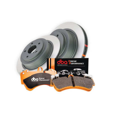 Kočnice DBA DBA Komplet kočnica 4000 Series & Xtreme Performance Kočione pločice DBA4654-10-1678XP | race-shop.hr
