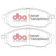 Kočnice DBA DBA Komplet kočnica 4000 Series T3 Slotted & Xtreme Performance Kočione pločice DBA42308S-1696XP | race-shop.hr