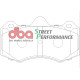 Kočnice DBA DBA Kočione pločice Street Performance, Stražnja osovina DB1937SP | race-shop.hr