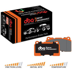 DBA Kočione pločice Xtreme Performance ECE R90 certified, Prednja osovina DB1845XP