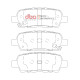 Kočnice DBA DBA Xtreme Performance stražnje kočione pločice DB1509XP (ECE R90) | race-shop.hr