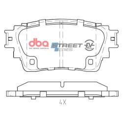 DBA Street Series EV Kočione pločice DB15049SSEV