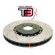 Kočnice DBA DBA 5000 serija T3 ventilirani diskovi Gold Hat DBA5600GLDS (2 kom) | race-shop.hr