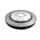 Kočnice DBA DBA 5000 series T3 Slotted Silver Hat DBA53912SLVS (2 pcs) | race-shop.hr