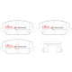 Kočnice DBA DBA Komplet kočnica 4000 Series T3 Slotted & Xtreme Performance Kočione pločice DBA43146S-15012XP | race-shop.hr