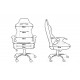 Uredske stolice Uredska stolica (playseat office chair) RACING JBR03 | race-shop.hr