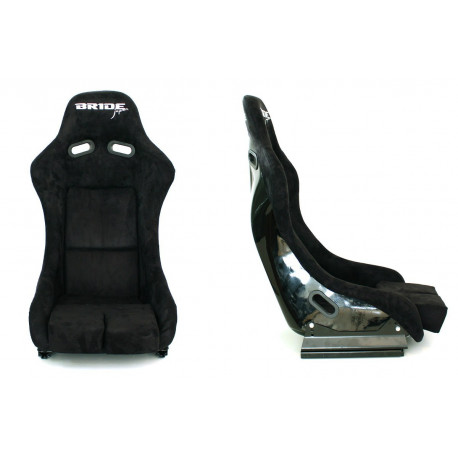 Sportska sjedala bez FIA homogolacije Sportsko sjedalo GTR Bride K109 crna umjetna koža | race-shop.hr