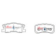 Kočnice DBA DBA Brake Pads Street Series Ceramic, Rear Axle DB1464SS | race-shop.hr