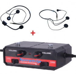 TERRATRIP set interfona Professional + 2x headset