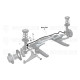 Stabilizatori i spone stabilizatora Whiteline BWF18Z Sway Bar 22mm 2 Point Adjustable | race-shop.hr