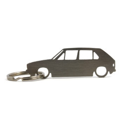 VW Volkswagen Golf MK1 5d privjesak za ključeve od nehrđajućeg čelika