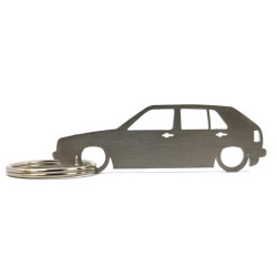 VW Volkswagen Golf MK2 5d privjesak za ključeve od nehrđajućeg čelika