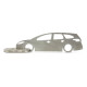 Car-Shapes keychains Ford Focus MK3 wagon privjesak za ključeve od nehrđajućeg čelika | race-shop.hr