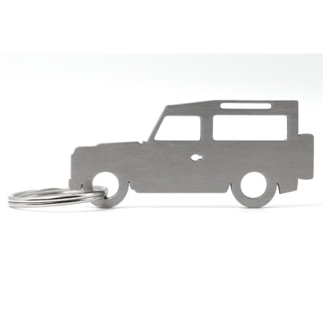 Car-Shapes keychains Land Rover Defender privjesak za ključeve od nehrđajućeg čelika | race-shop.hr