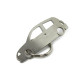 Car-Shapes keychains Renault Clio 2gen 3d privjesak za ključeve od nehrđajućeg čelika | race-shop.hr