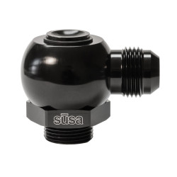 Setrab ProLine 90° rotatable banjo fitting M22x1.5 to AN12