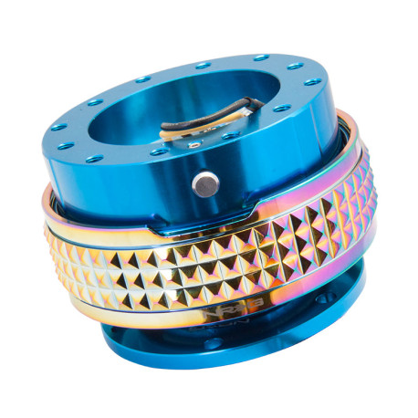 Univerzalne i uklonjive glavčine volana NRG GEN 2.1 uklonjiva redukcija Pyramid, plava/Neo Krom | race-shop.hr