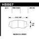 Kočione pločice HAWK performance Hawk Kočione pločice HPS 5.0 HB867B.622 | race-shop.hr