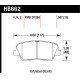 Kočione pločice HAWK performance Hawk Brake Pad HP Plus HB662N.587 | race-shop.hr
