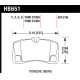 Kočione pločice HAWK performance Hawk Brake Pad Performance Ceramic HB651Z.624 | race-shop.hr