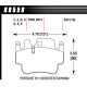 Kočione pločice HAWK performance Hawk Brake Pad DTC-70 (16 mm) HB550U.634 | race-shop.hr