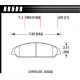 Kočione pločice HAWK performance Hawk Brake Pad Performance Ceramic HB509Z.678 | race-shop.hr