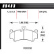 Kočione pločice HAWK performance Hawk Brake Pad DTC-70 (16 mm) HB483U.635 | race-shop.hr