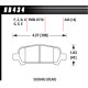 Kočione pločice HAWK performance Hawk Brake Pad HP Plus HB434N.543 | race-shop.hr